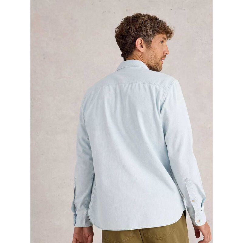White Stuff Fine Stripe Long Sleeve Shirt image number 1